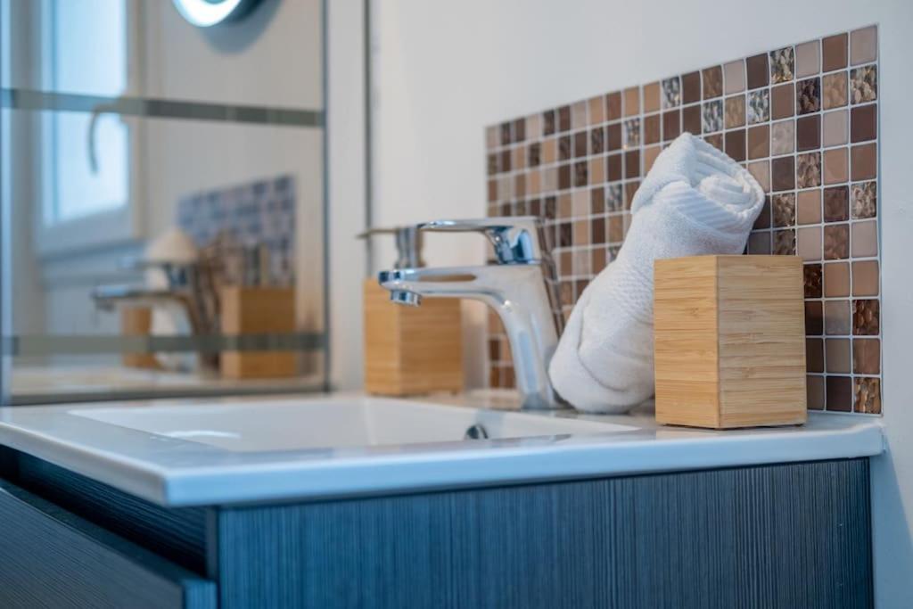 Le Trianon - Parking Prive Apartment Reims Bagian luar foto